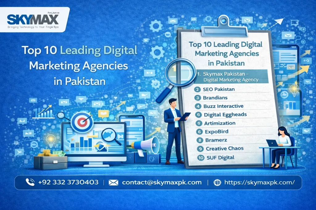 Top 10 Leading Digital Marketing Agencies in Pakistan