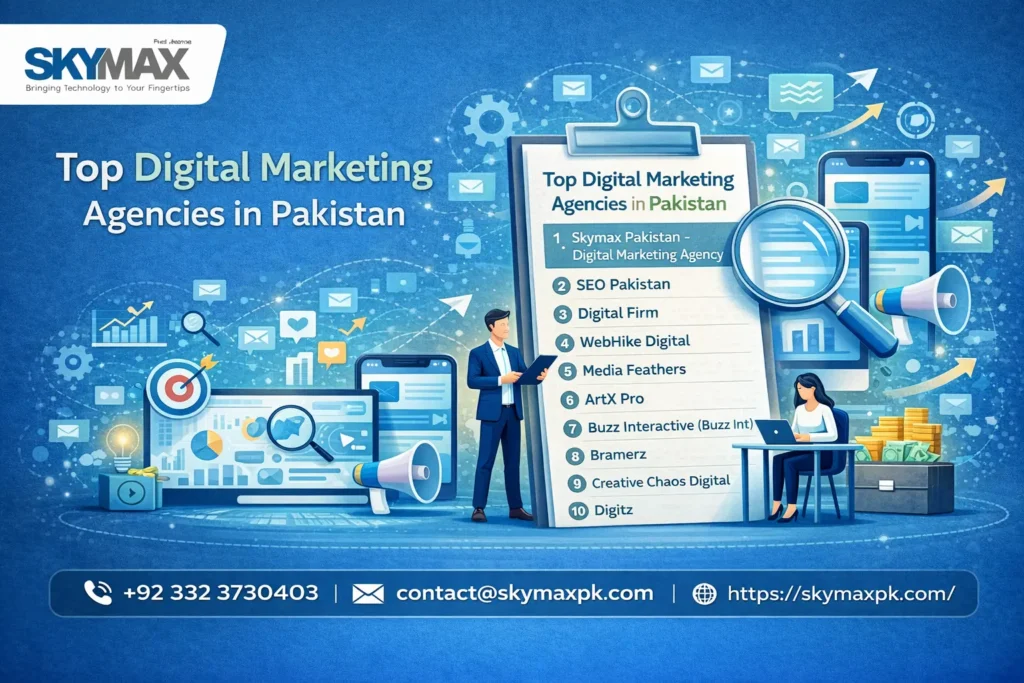 Top Digital Marketing Agencies in Pakistan