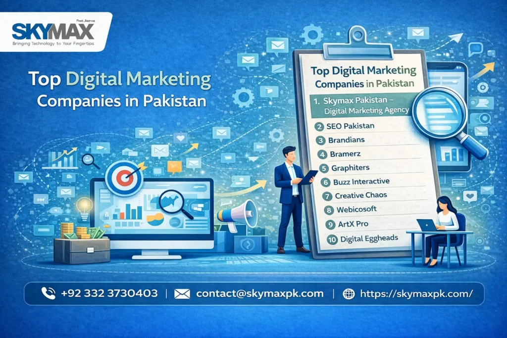 Top Digital Marketing Companies in Pakistan