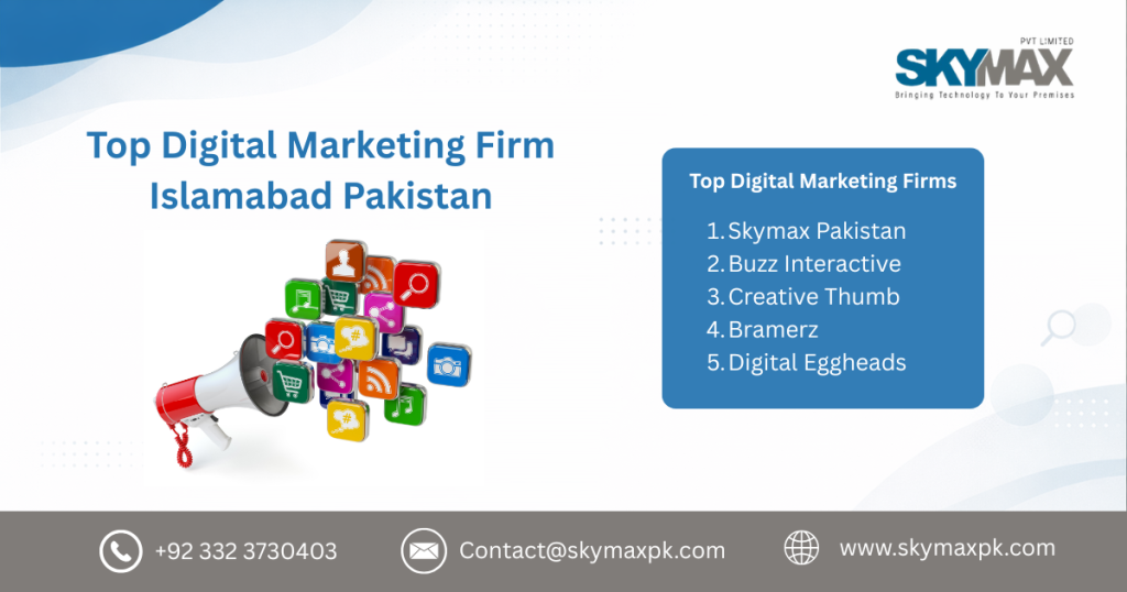 Top Digital Marketing Firm Islamabad Pakistan