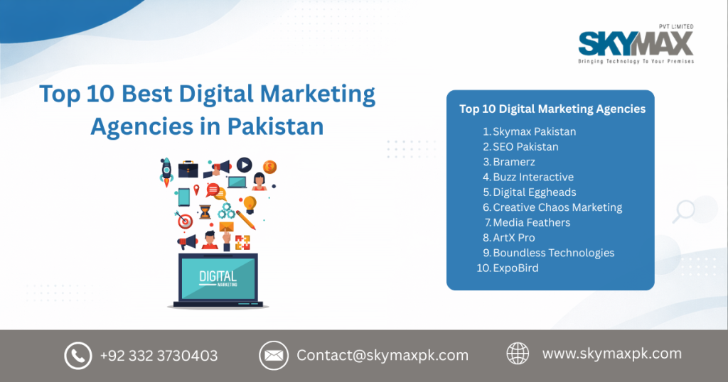 Top 10 Best Digital Marketing Agencies in Pakistan