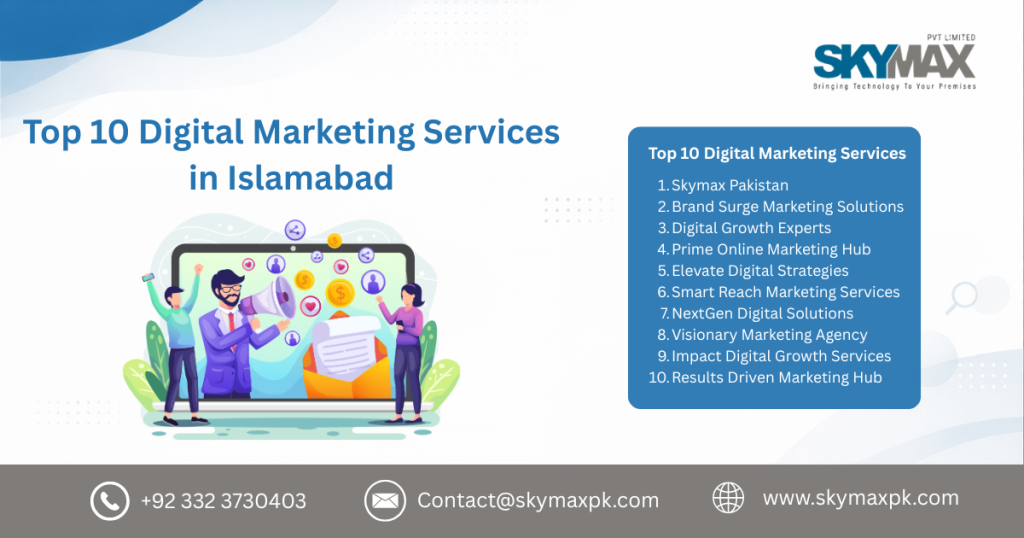Top 10 Digital Marketing Services in Islamabad