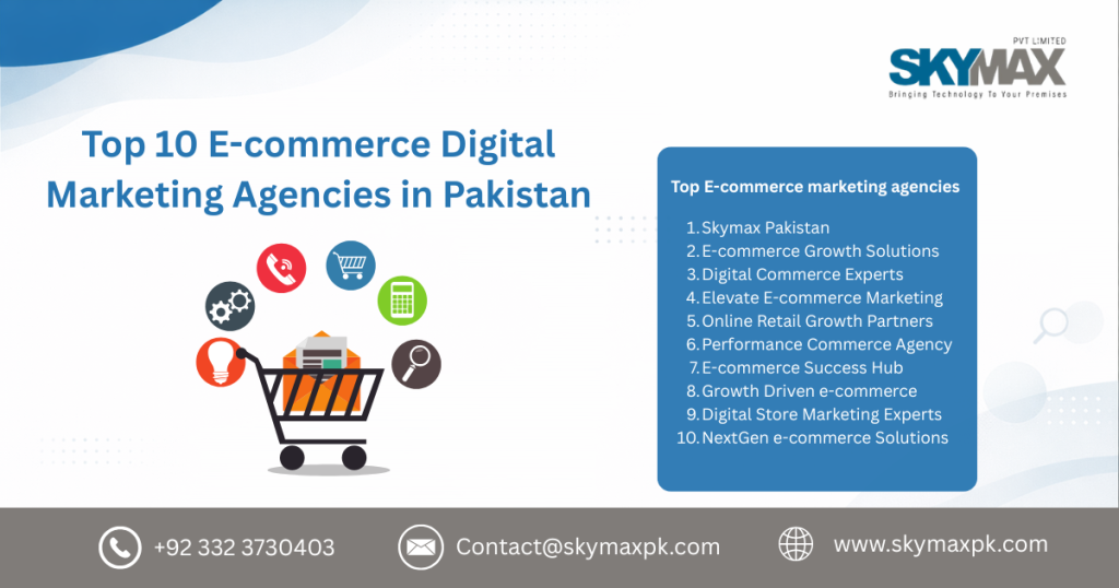Top 10 E-commerce Digital Marketing Agencies in Pakistan